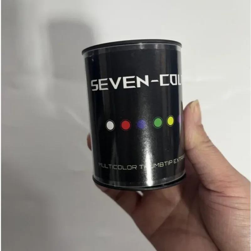 Puntas de pulgar con luz LED de siete colores, trucos de magia súper ligeros, juego de pares de luces profesionales, accesorios de escenario D'lite, trucos, ilusiones