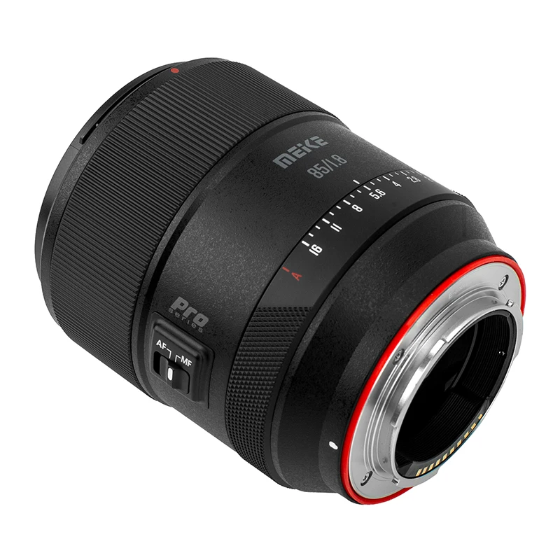 Lente Meike 85mm F1.8 Pro AF Teleobjetivo Medio con Motor Paso a Paso STM de Fotograma Completo para Cámaras Sony E/Nikon Z/Fuji X/Montura L