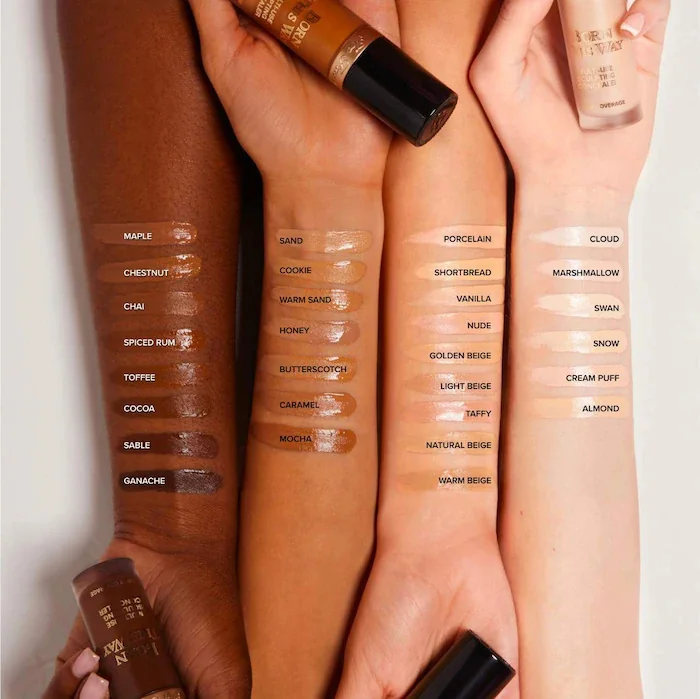 Corrector Escultor Multiusos Born This Way, Cobertura Total, Resistente al Agua, Larga Duración, Oculta Ojeras, Maquillaje de Contorno Facial