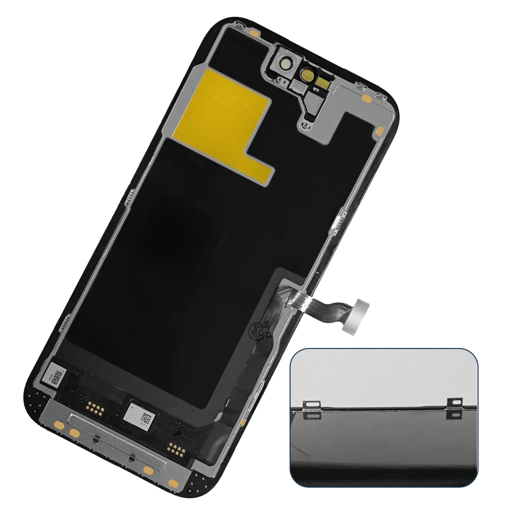 Pantalla OLED para iPhone 14 Pro, conjunto de digitalizador táctil LCD con función táctil 3D para reemplazo de pantalla LCD del iPhone 14 Pro