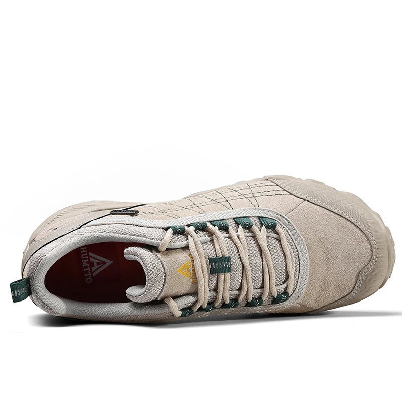 Zapatos de Trekking HUMTTO para mujer, zapatos de senderismo impermeables de invierno, zapatillas de deporte informales de cuero de diseñador de lujo para mujer