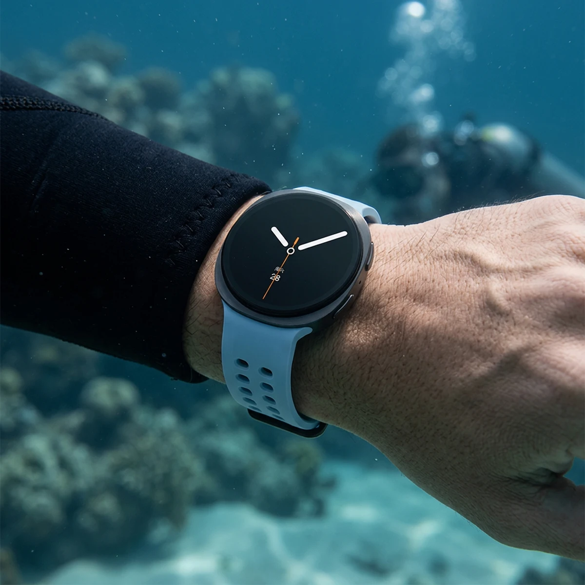 Correa de Silicona Original NUEVA para Samsung Galaxy Watch 9 8 40mm 44mm, Correa Deportiva para Galaxy Watch 8 Classic 46mm