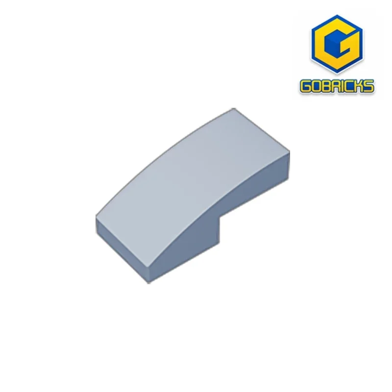Gobricks GDS-656 pendiente, curvada 2 x 1 compatible con lego 11477 bloques de construcción educativos DIY para niños técnicos