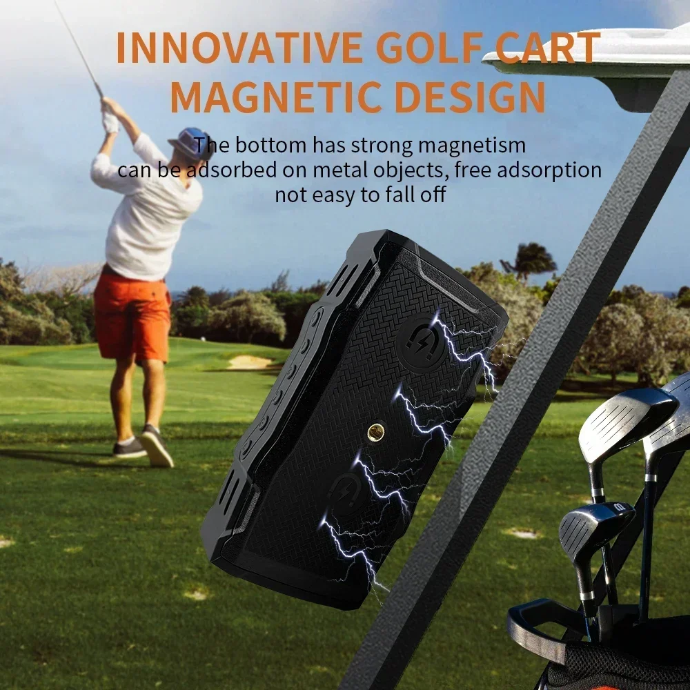 Altavoz Bluetooth inalámbrico magnético con soporte para bicicleta, carrito de Golf electrónico con subwoofer para ciclismo, portátil, resistente al agua, 30W