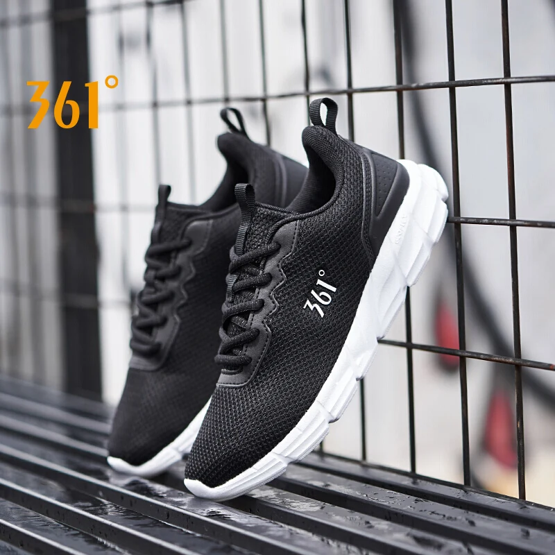 Zapatillas deportivas para correr de 361 grados para mujer, zapatillas deportivas de malla transpirables informales ligeras con amortiguación y absorción de impacto para mujer 681832280