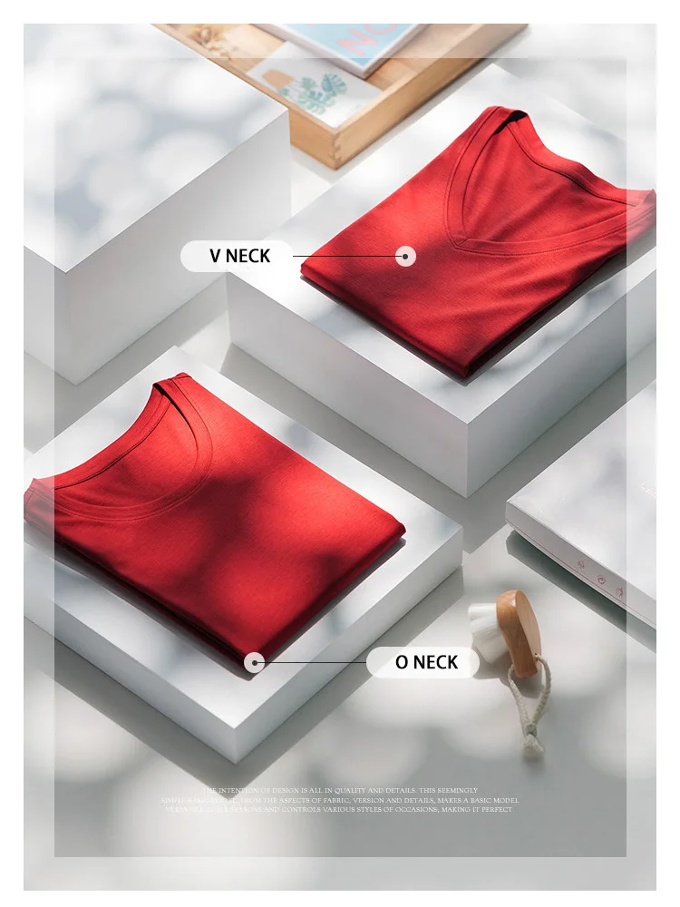 SuyaDream, camisetas lisas para mujer, mezcla de algodón y seda, camiseta lisa de manga larga con cuello redondo, Top básico de primavera y otoño 2025, blanco y negro
