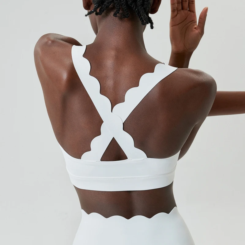 Traje de gimnasio de Color sólido para mujer, conjunto de dos piezas para Fitness y Yoga, ropa deportiva ajustada para correr, ropa de entrenamiento transpirable