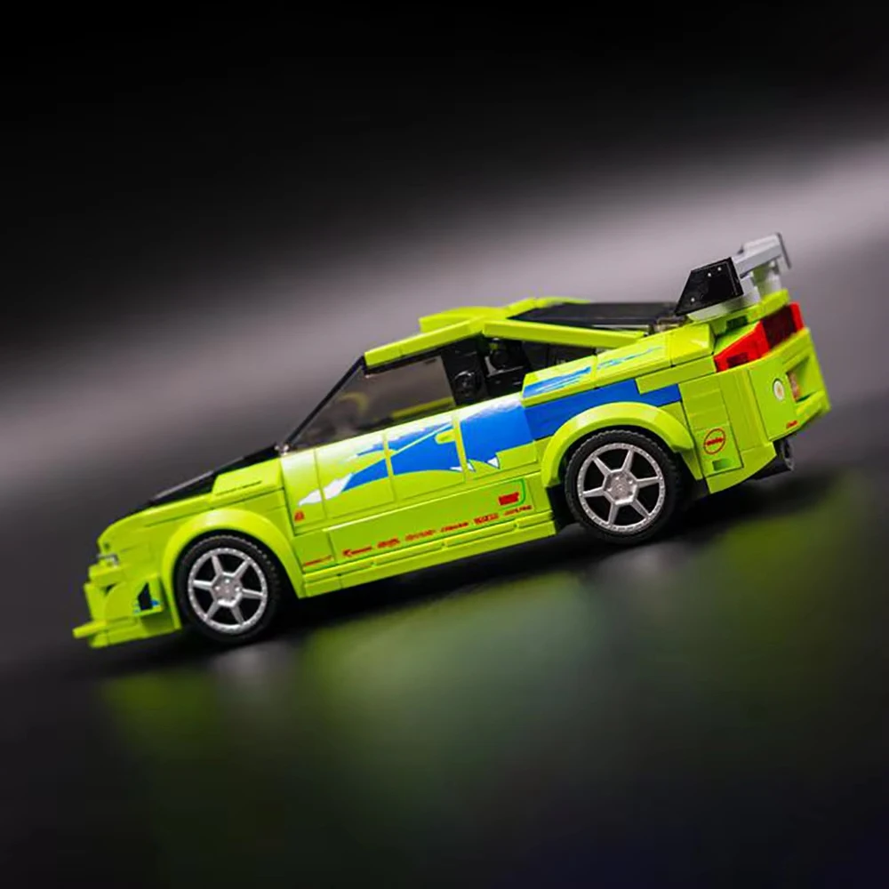 Nueva Velocidad MOC ​ ​ Bloques de Construcción de Modelo de Auto Deportivo Intermedio de la Serie de Carreras, Juguete de Ensamblaje Modular de Auto DIY, Regalo Coleccionable para Adultos