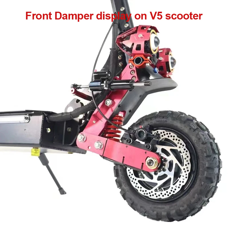 Amortiguador de dirección direccional para patinete eléctrico Inxing V7 V5, repuestos, amortiguador de dirección Universal para motocicleta, seguridad de estabilidad