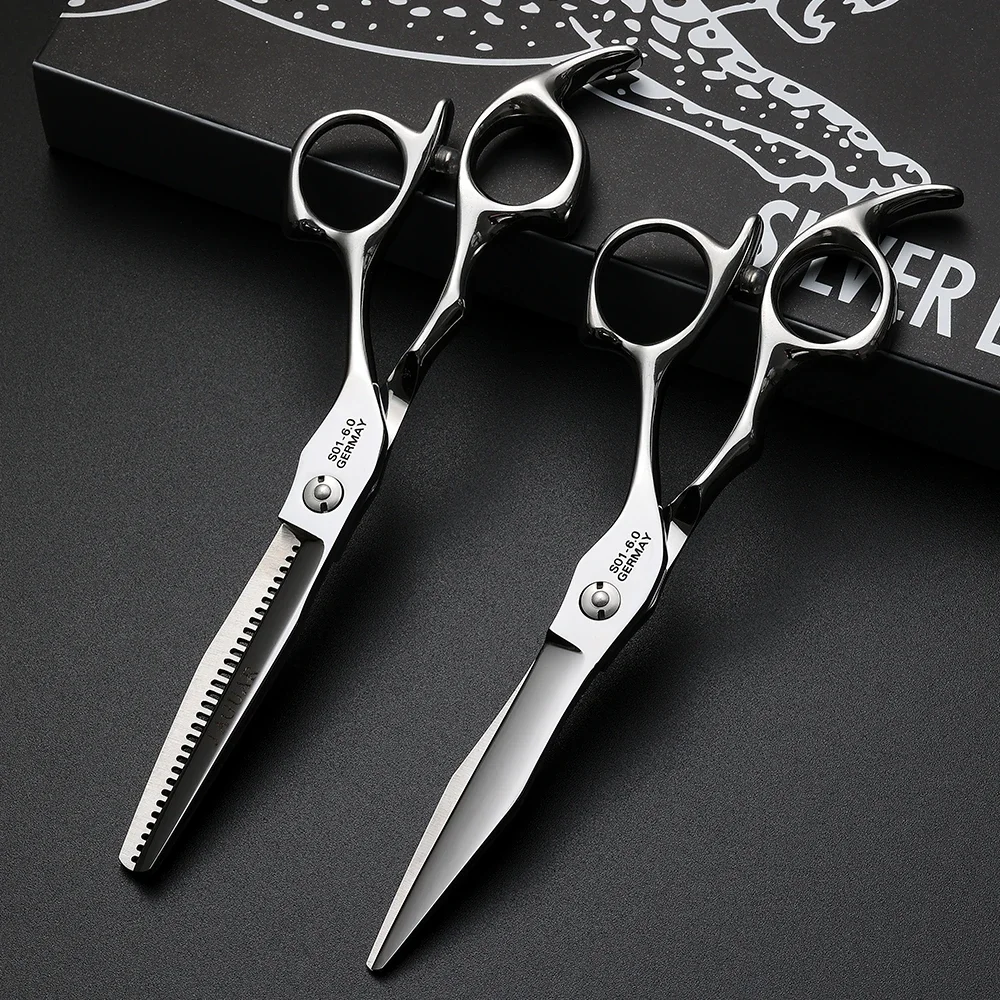 Tijeras Profesionales de Peluquería de 6.0 Pulgadas con Rodamiento de Rodillos, Tijeras de Corte de Pelo para Estilistas