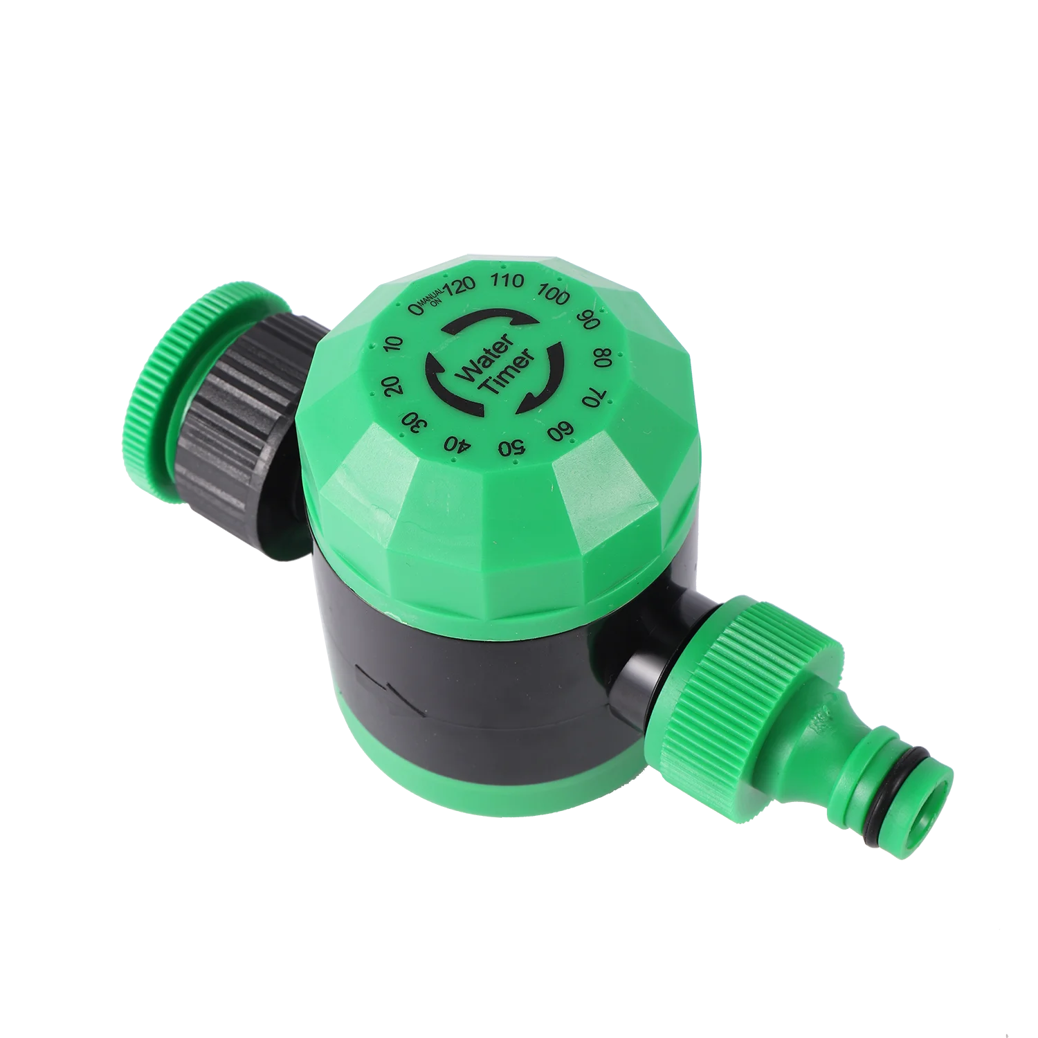 Temporizador mecánico de plástico, controladores de riego de césped y jardín, temporizador de agua automático de 2 horas, 1 ud.