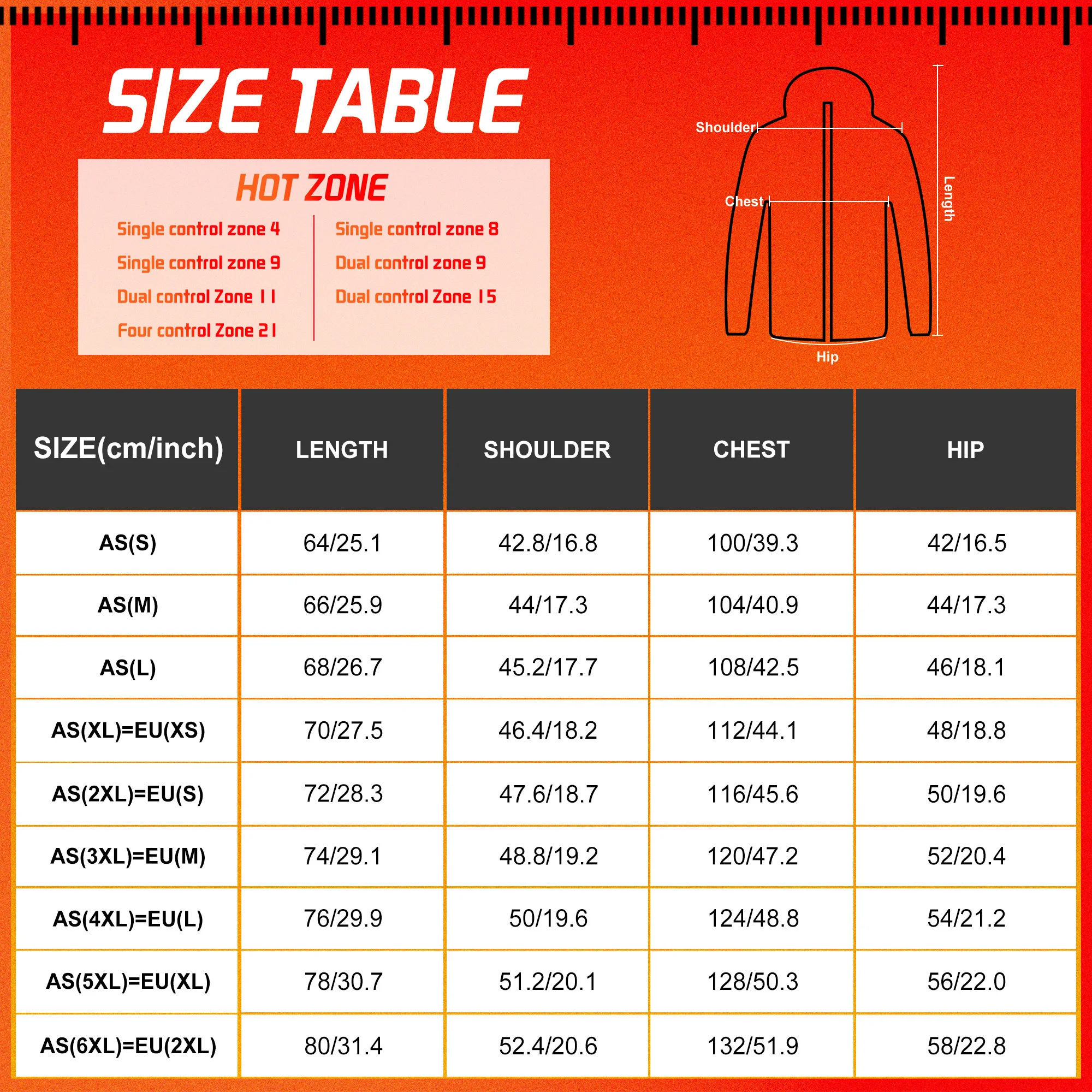 TODWARM Chaqueta calefactable de 26 áreas, chaqueta de invierno para motocicleta para hombre y mujer, chaqueta con calefacción eléctrica USB, chaleco calefactable, tela térmica para Moto