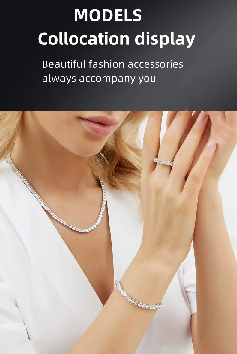 Pulsera de Tenis de Zirconia de Grado 4A Chapada en Plata 925 y Oro 18K a Precio de Fábrica para Hombre y Mujer, Joyería Exquisita de Moda y Personalidad