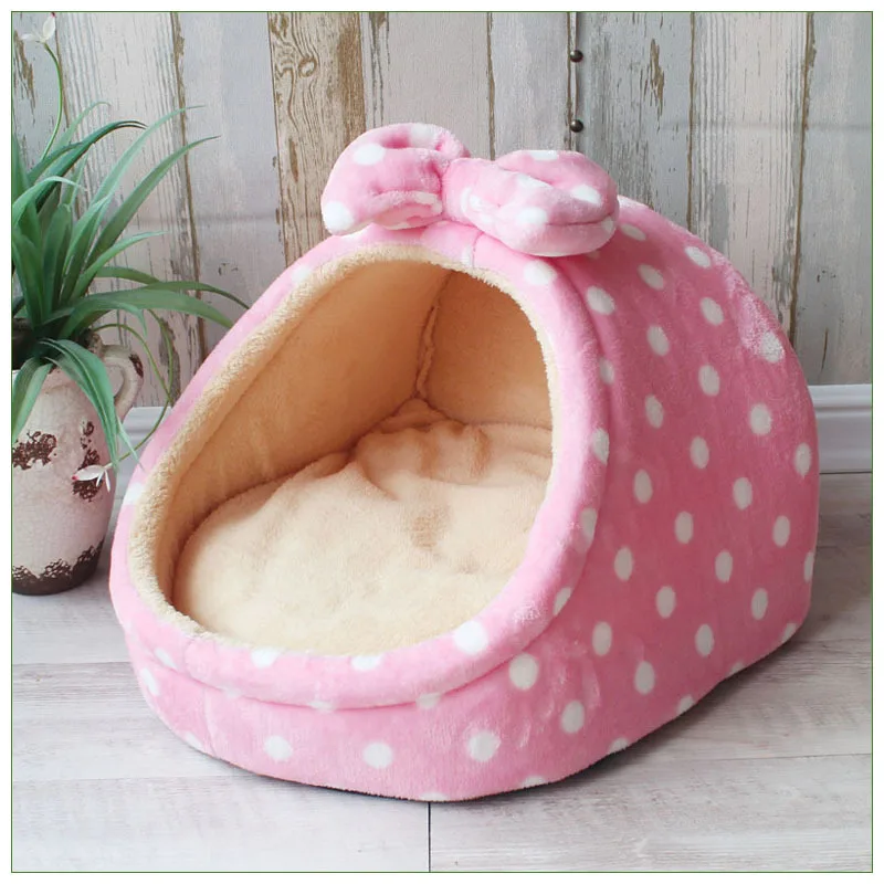 Casa para perros, cama cálida para perros, perrera, cojín suave para cachorros, nido para gatos, cesta para perros, cama de peluche para Chihuahua para perros pequeños y medianos, proveedor de mascotas