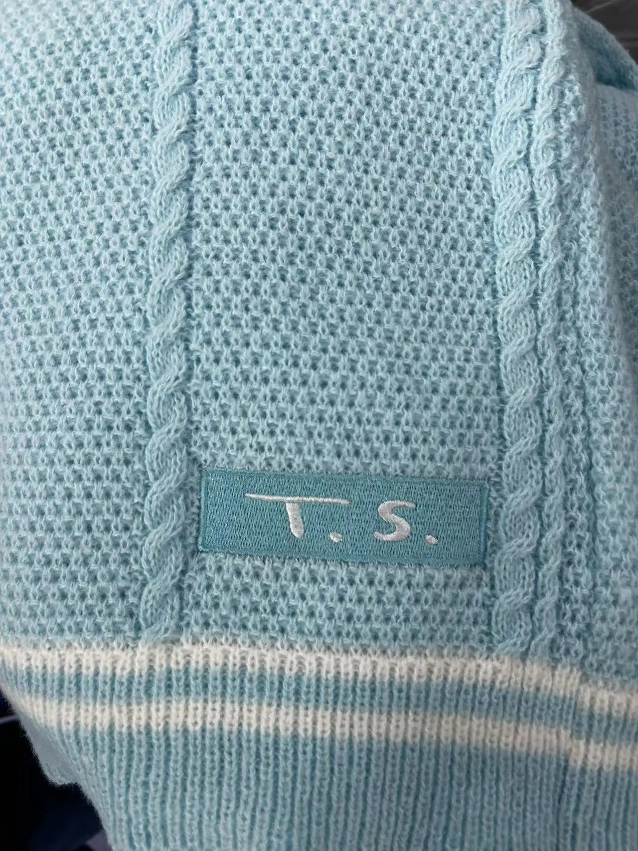 1989 Cárdigan TS Seagulls acogedor punto grueso de gran tamaño con botones suéter chaqueta mujeres adolescentes Taylor versión T.S.