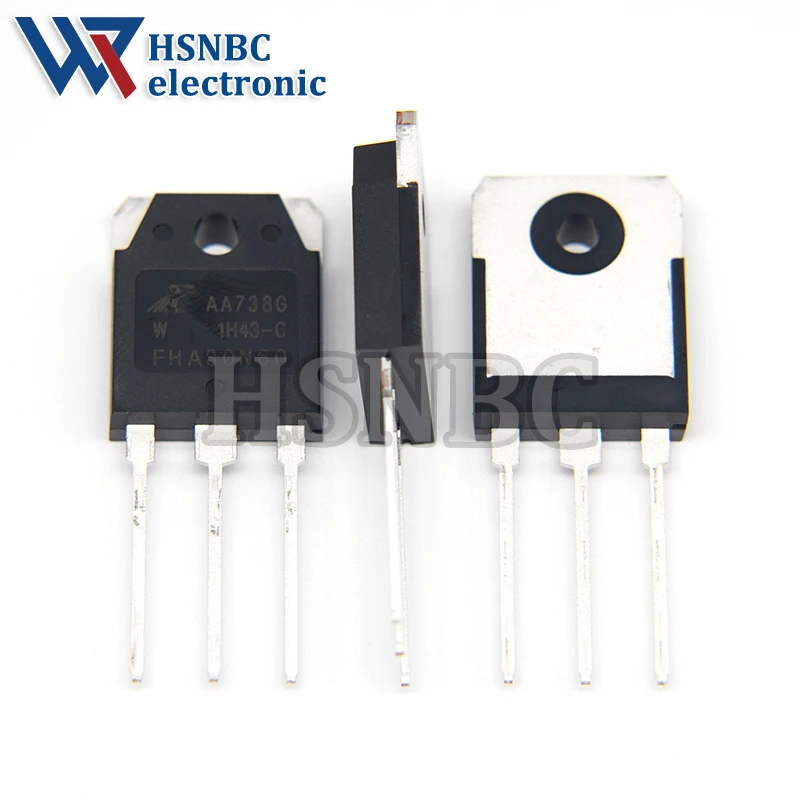 10PCS FHA30N60 30N60 FHA30N60W TO-3P 25A 600V Transistor MOSFET de potencia de canal N 100% nuevo y original