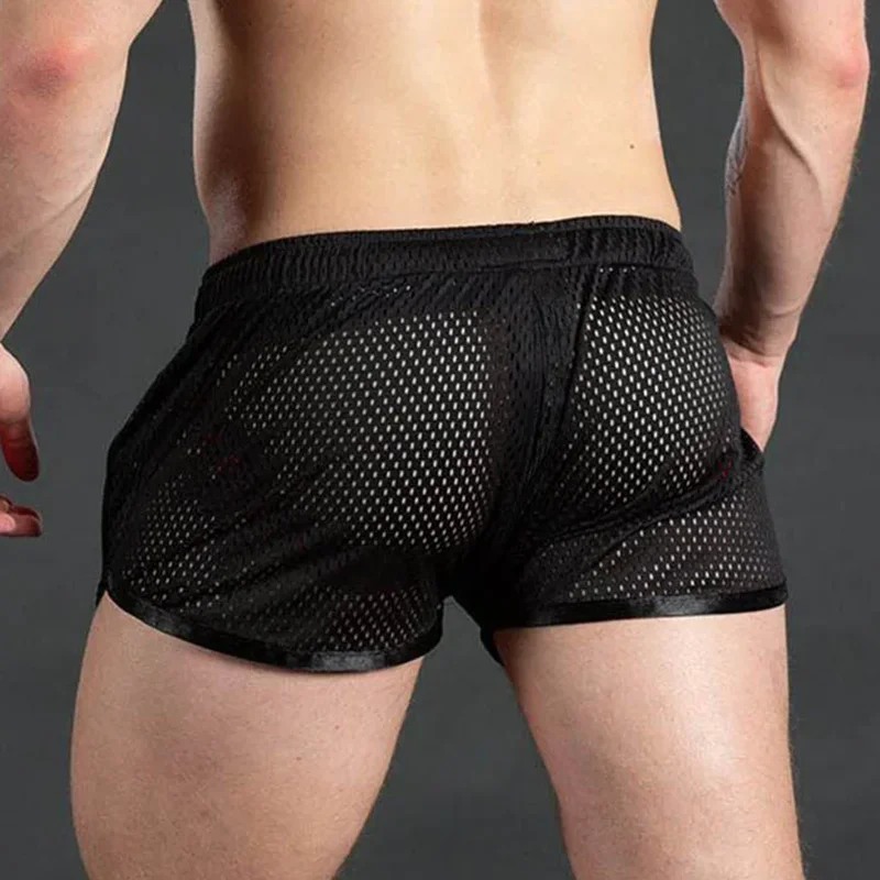 Pantalones Deportivos Transpirables para Hombre 2025, Pantalones de Malla de Secado Rápido, Shorts Deportivos para Hombre, para Entrenamiento, Natación y Playa