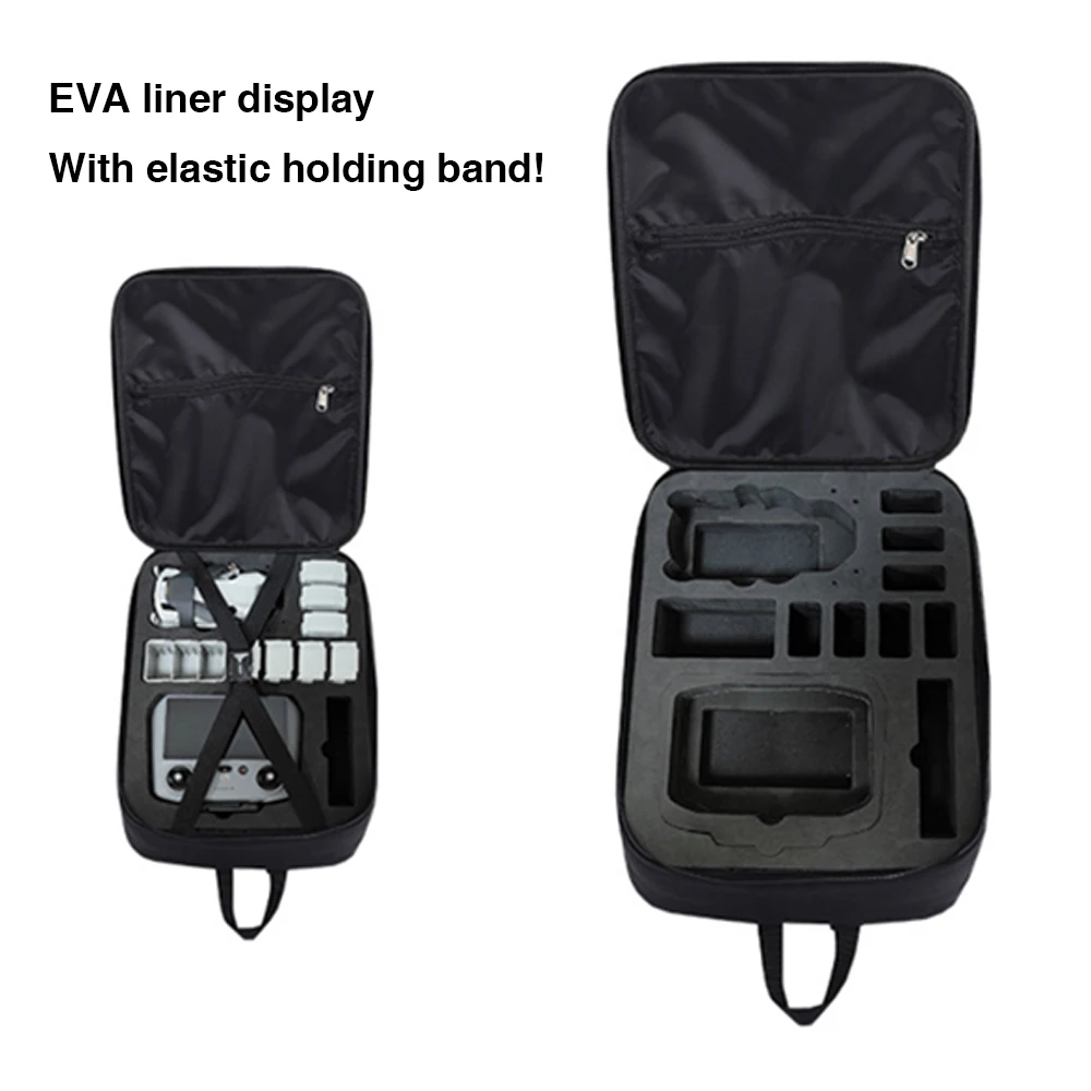 Mochila para DJI Mini 4 Pro bolsa de almacenamiento bolso de hombro Estuche de transporte de viaje caja portátil para DJI RC 2/RC N2 accesorios para drones
