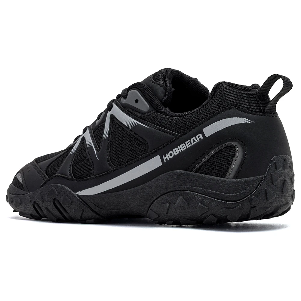 HOBIBEAR Zapatos de senderismo unisex de ancho amplio, zapatillas clásicas para correr y hacer senderismo, antideslizantes para exteriores, para mujeres y hombres