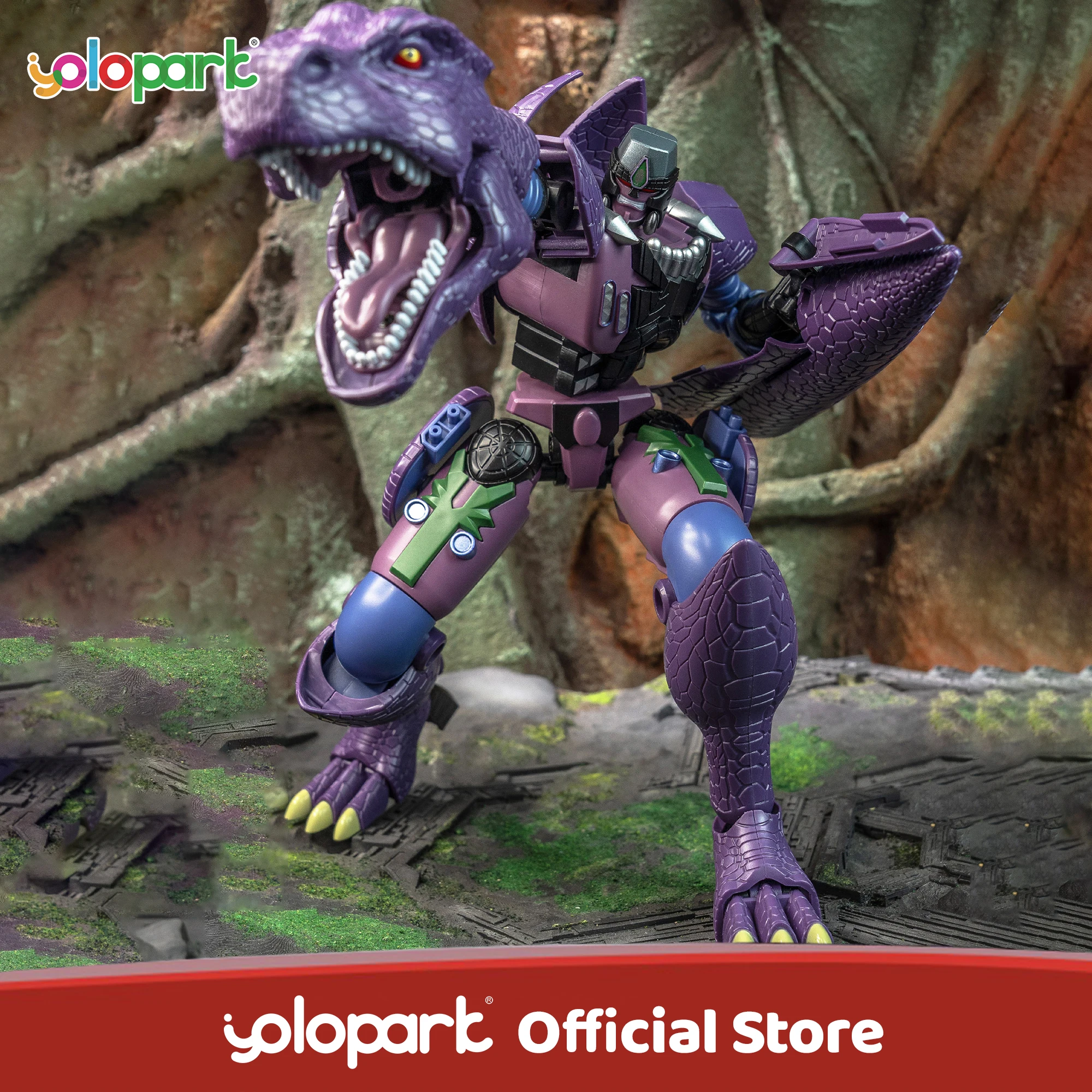 Yolopark Transfomer 22cm Serie AMK BEAST WARS Megatron Kit de Modelo Figura de Juguete