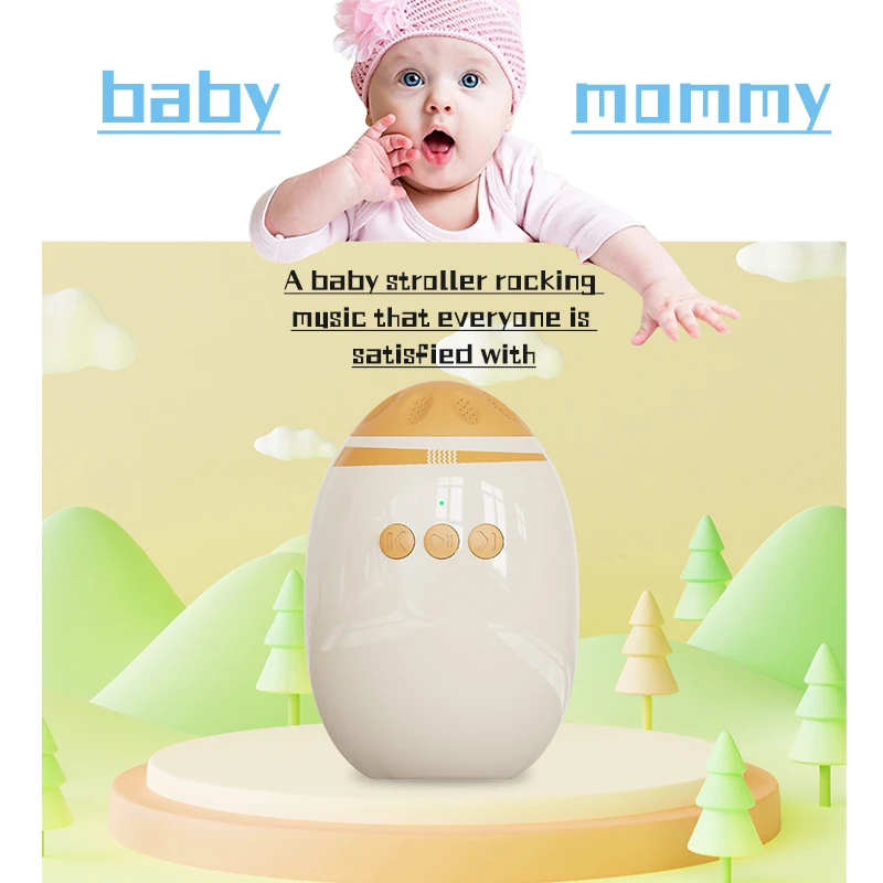 Cochecito de bebé portátil, accesorios basculantes, columpio automático para bebé, chupete para dormir con ruido blanco, agitador para bebé, dispositivo de ayuda para dormir