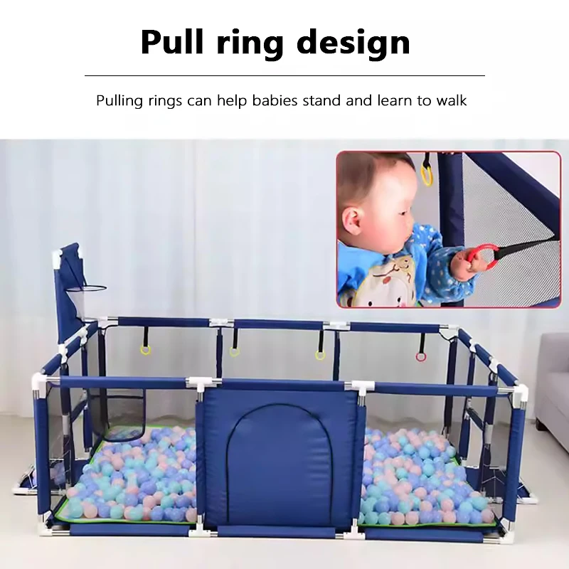 IMBABY-cartel para bebé, parque infantil interior para bebé, parque infantil grande para niños, barrera protectora de seguridad, valla, parque infantil impermeable