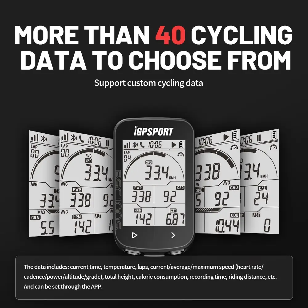 Ordenador GPS para bicicleta IGPSPORT BSC100S, velocímetro inalámbrico para bicicleta, cronómetro Digital, odómetro para ciclismo, ordenador para ciclismo