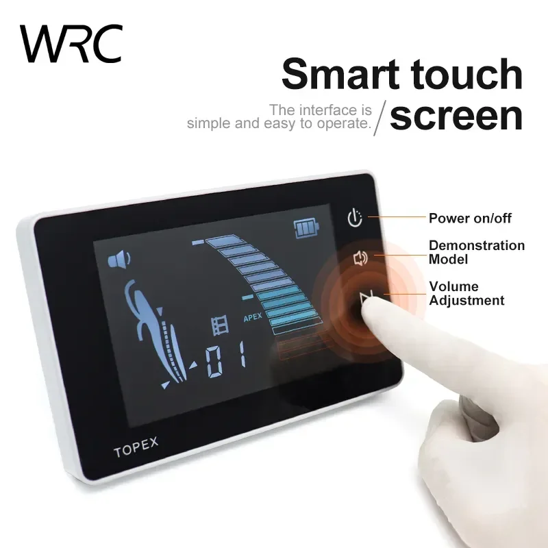 Localizador de ápice de raíz endodóntica Dental, batería recargable de conducto radicular, pantalla LCD, herramienta de instrumento localizador apical