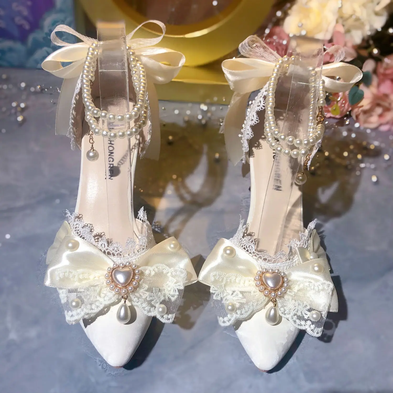 Zapato de novia blanco, zapatos de boda para mujer, diseñador de lujo, Mary Jane, zapatos de tacón elegantes para mujer, tacones de diseñador, zapatos de estilo Y2k