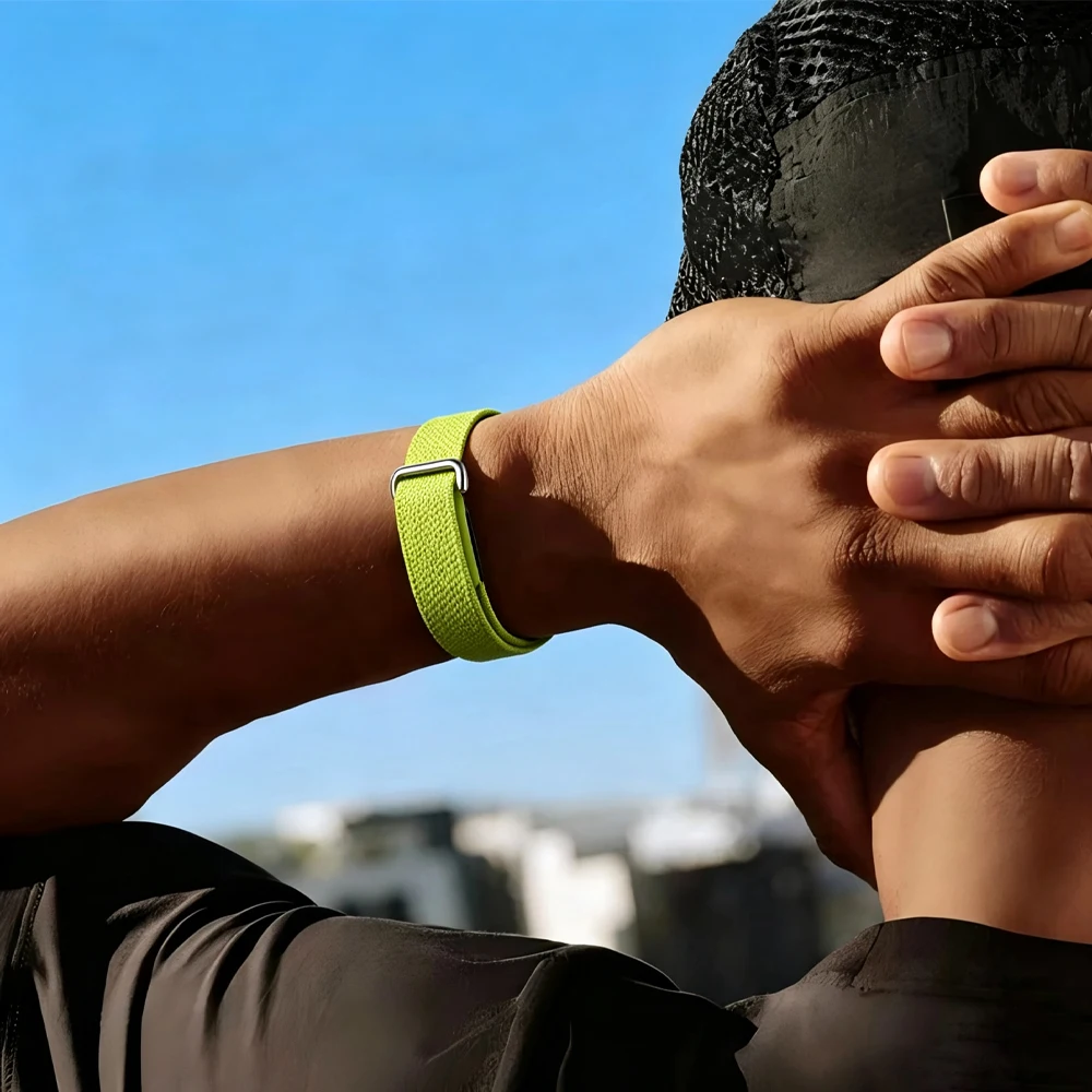 Correa de nailon trenzada para Google Fitbit Air, pulsera cómoda y transpirable para Google Fitbit Air, accesorios para pulsera deportiva
