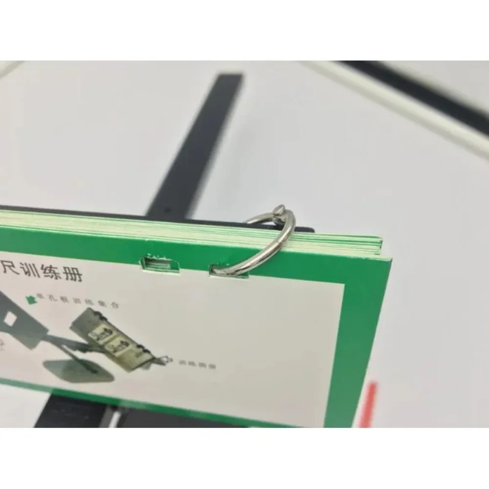 Kit de entrenamiento de regla de apertura, herramienta de corrección de terapia de visión, regla de fisura de entrenamiento de ojos, ambliopía de strabismo, tratamiento ocular