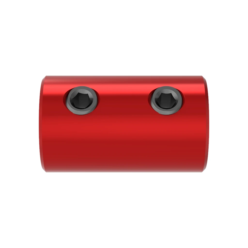 D12L20 diámetro 2mm 3mm 4mm 5mm 6mm 8mm 10mm conector de Motor acoplador de eje de acoplamiento rígido de aluminio para RC barco coche avión