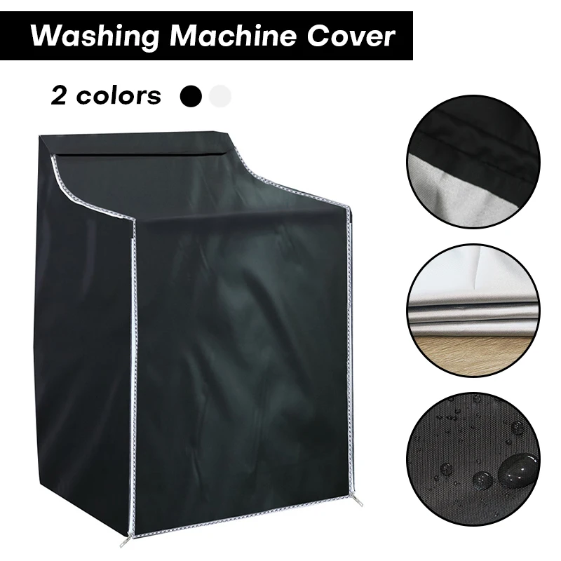 Cubierta impermeable para lavadora, protección automática duradera, Protector Universal de fácil ajuste