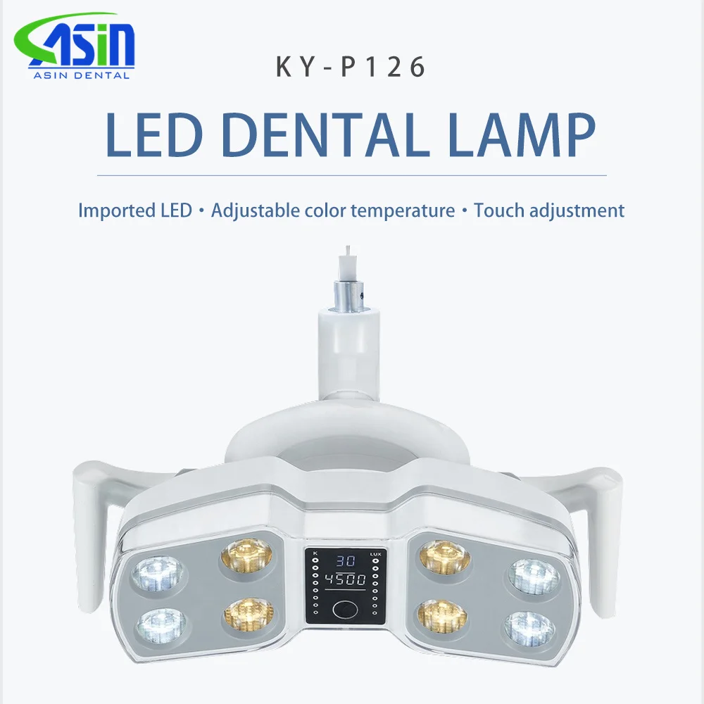 8 bombillas LED, lámpara de operación Dental Oral, luz de inducción LED de reflexión, electrodomésticos de dentista, silla de odontología, herramientas de dentista