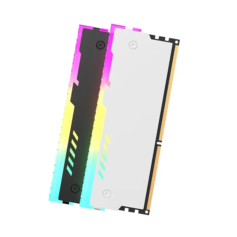 Disipador de calor de memoria de PC RM-1 Chaleco de enfriamiento de RAM 5V-3PIN ARGB RAM Disipador de calor Aura Sync para memoria de computadora de escritorio DDR3 DDR4 DDR5 DDR2