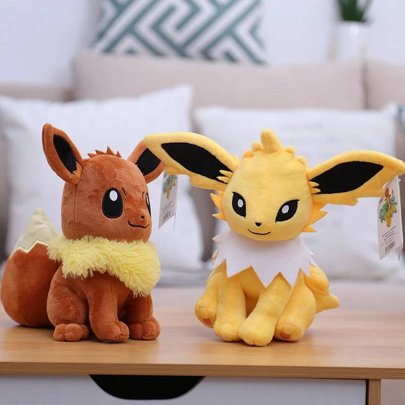 Peluche de Pokémon, Pikachu, Charizard, Gengar, Squirtle, Espeon, Glaceon, Umbreon, juguetes de dibujos animados suaves, regalo.