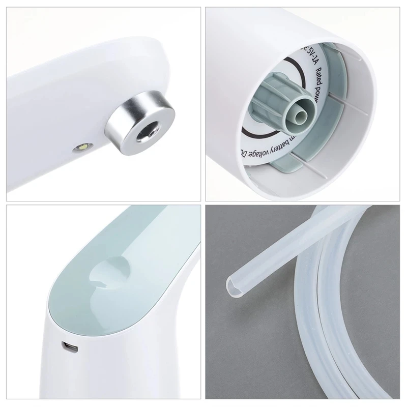 Dispensador de botellas de agua eléctrico inteligente, bomba de agua potable automática portátil con Base, dispositivo de luz nocturna LED, nuevo