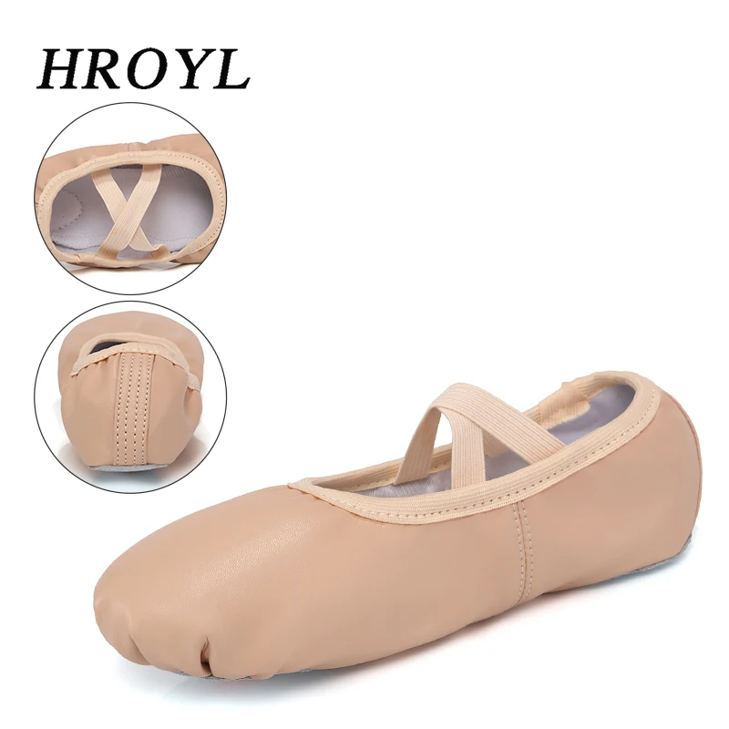 Zapatos de baile de Ballet para niñas y mujeres, zapatos planos de baile de Ballet para mujeres, zapatillas de Ballet, zapatos de entrenamiento para práctica de Salsa