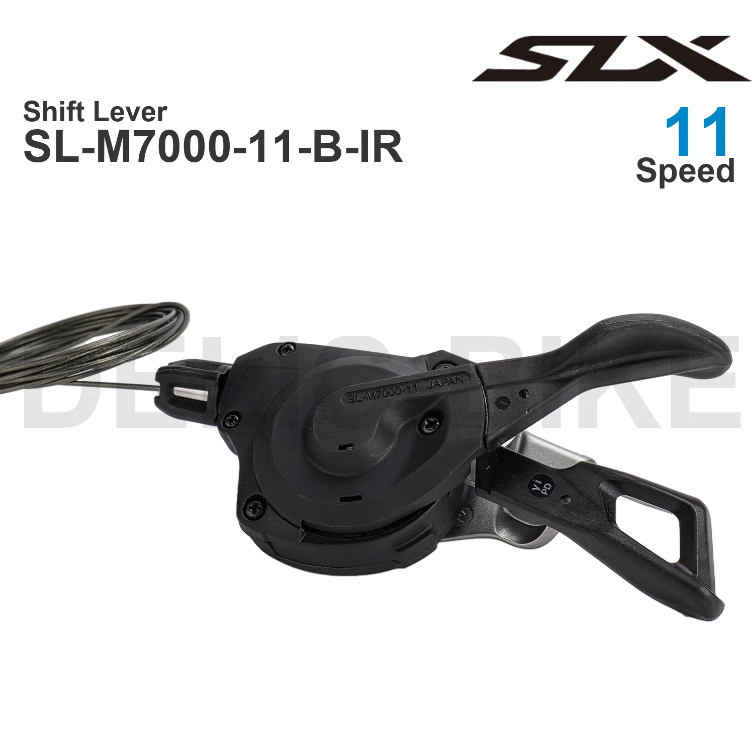 Palanca de Cambios SHIMANO SLX M7000 SL-M7000-11-B-IR RAPIDFIRE PLUS - Palanca de Cambios Derecha - I-SPEC B - 11 Velocidades - Piezas Originales