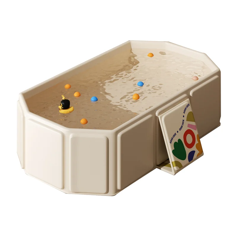 Bañera plegable para niños, bañera portátil, bañera grande para niños pequeños, lavabo de ducha portátil, bañera para niños de 0 a 5 años