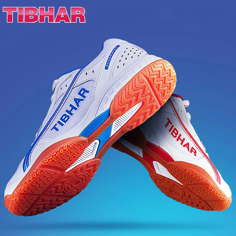 Zapatillas de tenis de mesa TIBHAR 01922 originales con caja Original estilo clásico hombres mujeres zapatillas deportivas zapatos de Ping Pong