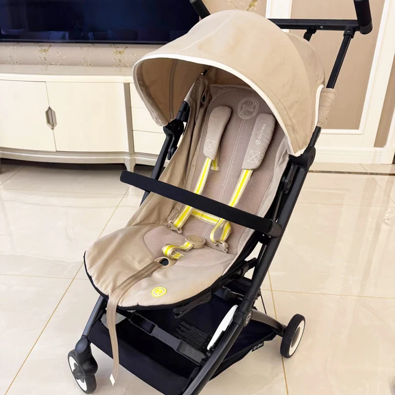 Reposabrazos para cochecito Compatible con GB Pockit Plus All City Cybex Libelle/2/Pro Orfeo Buggy barra parachoques Flexible plegable fácil para viajar