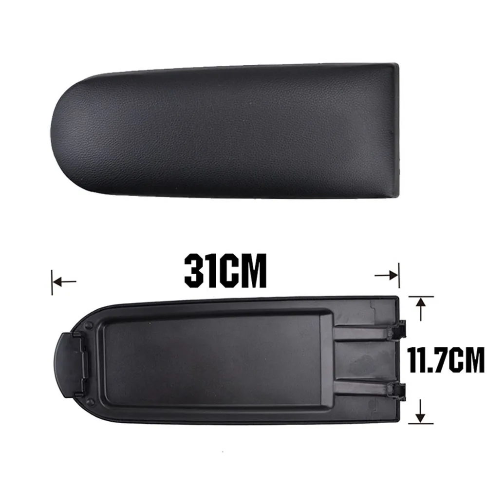 Tapa de reposabrazos para Volkswagen VW, Polo, sedán, consola central, cuero PU, 2010 - 2018