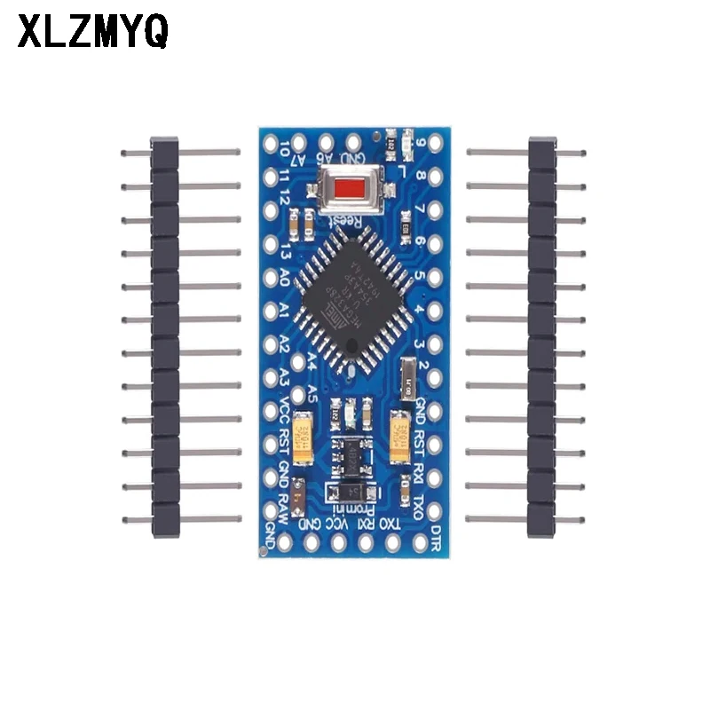 10 Uds Pro Mini 328 Mini 3,3 V/8M 5V/16M ATMEGA328 ATMEGA328P-AU 3,3 V/8MHz 5V/16MHZ para Arduino Kit electrónico DIY