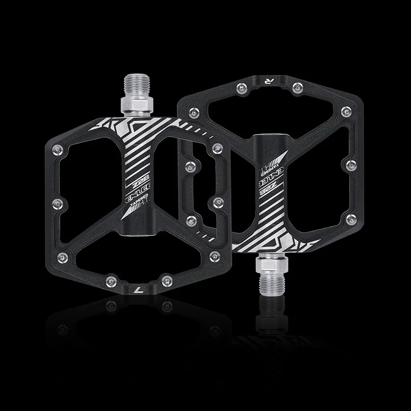 ENLEE-Pedal de bicicleta de montaña, aleación de aluminio, ancho, plano, XC, DH, ultraligero, piezas BMX