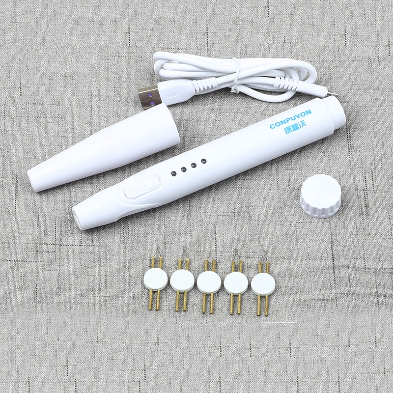 Electrocoagulador Oftálmico, Pluma Hemostática, Cauterizador Recargable, Herramienta para Párpados Dobles