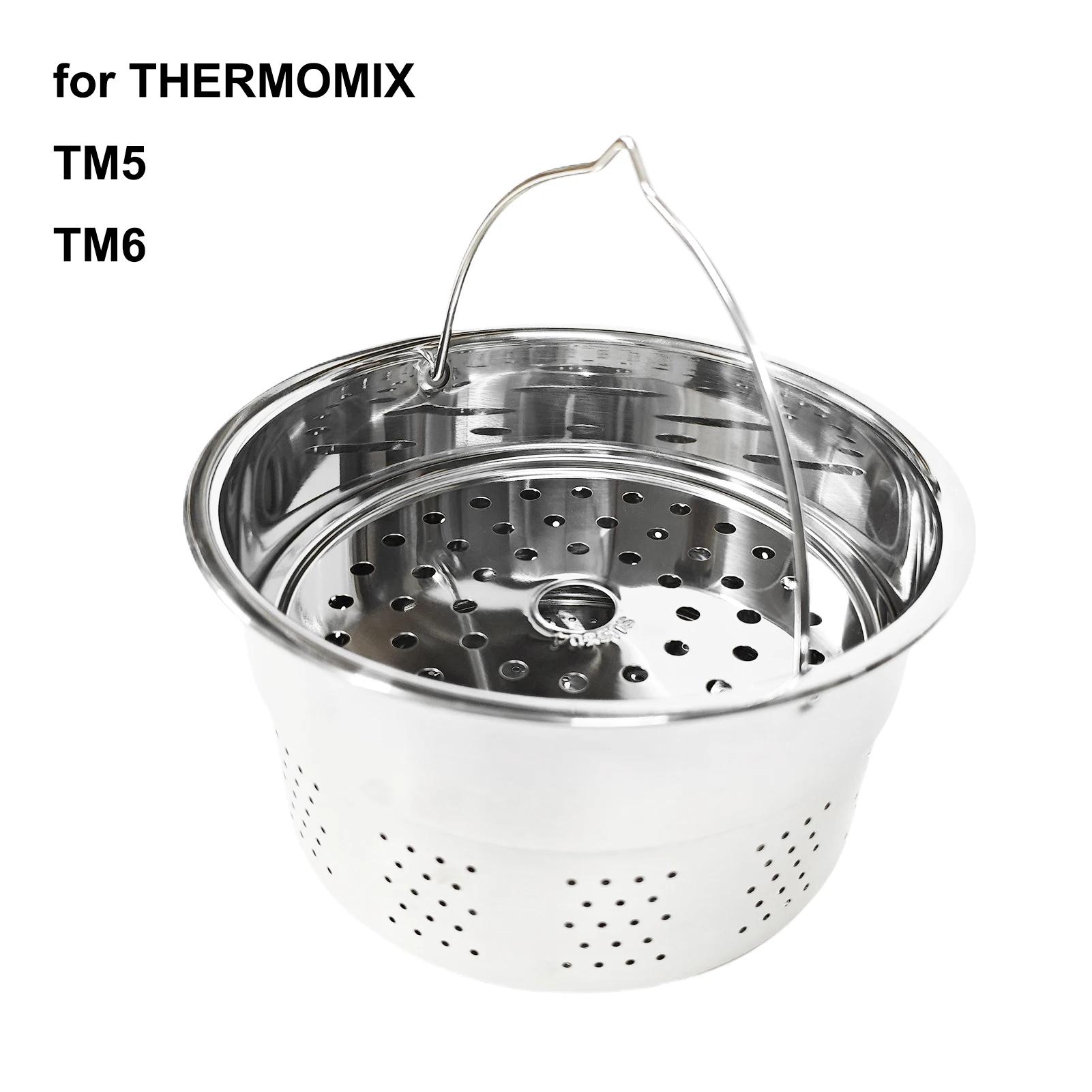 Vaporizador para Thermomix TM5 TM6 TM7 Olla arrocera para alimentos Cesta al vapor de acero inoxidable