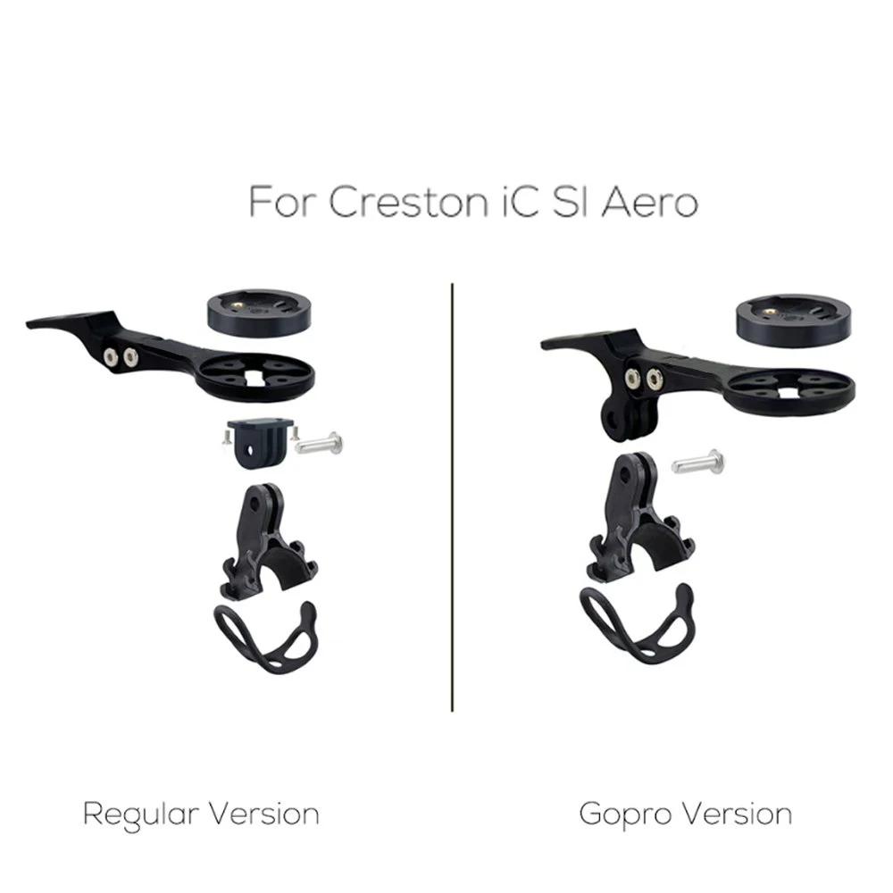 Soporte Delantero para Computadora ODINZEUS, Soporte para Gopro, Velocímetro, GPS/Garmin/Bryton/Wahoo, Compatible con Creston IC Sl Aero Cockpit