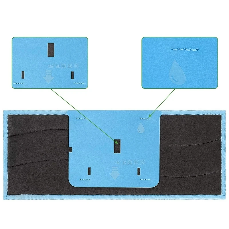 Almohadillas lavables para fregar en húmedo para Robot aspirador iRobot Braava Jet M6, paños de fregona, almohadillas, piezas de accesorios de repuesto