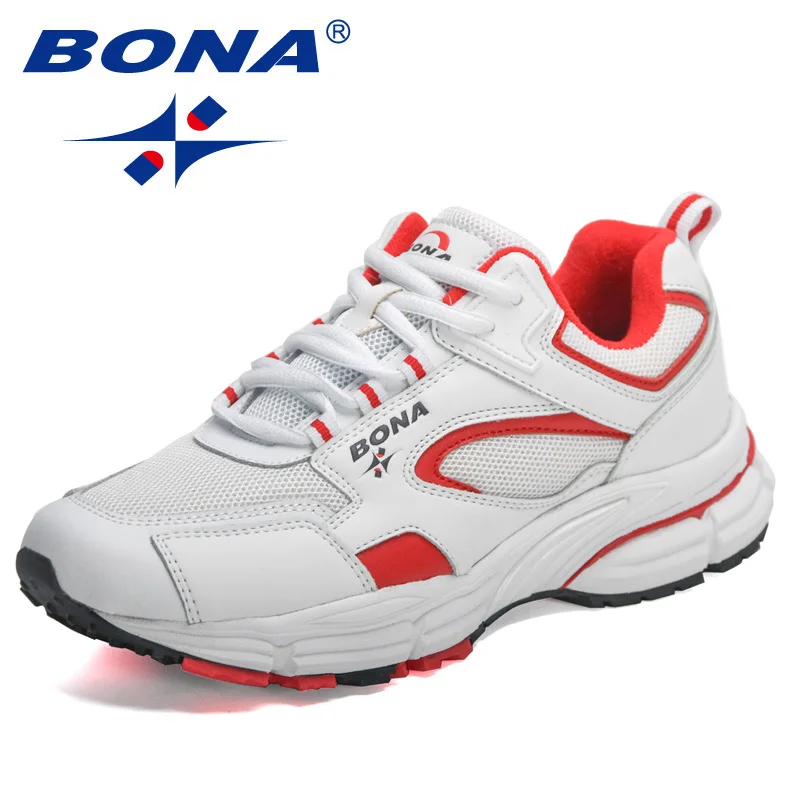 BONA, nuevos diseñadores, zapatos para correr, zapatos deportivos transpirables para exteriores, zapatillas ligeras para mujer, zapatos atléticos cómodos para mujer